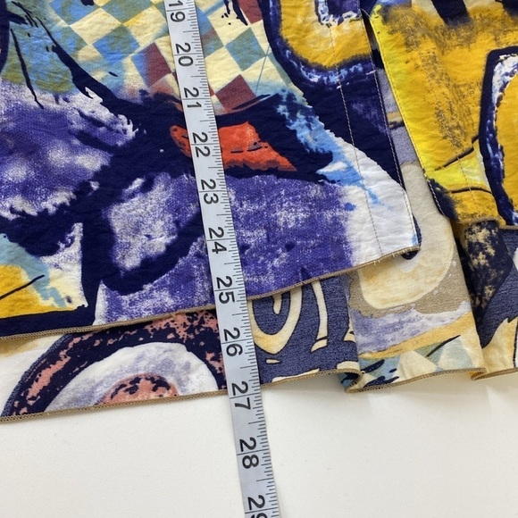 3Potatoe Button Down Top Geometric Women's M/L - Picture 7 of 10